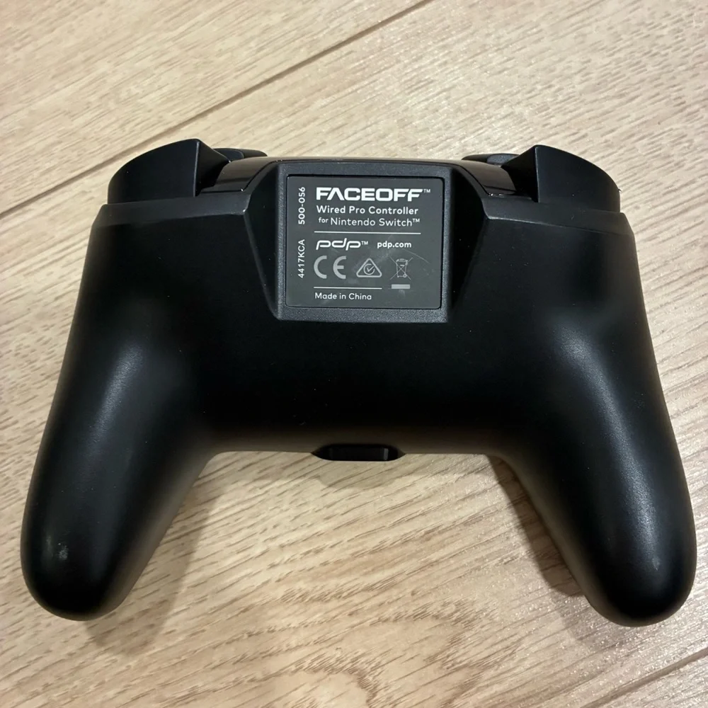 Nintendo Switch PDP Faceoff Wired Pro Controller Super Mario Star